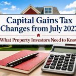 Capital Gains Tax Changes from July 2027: What Property Investors Need to Know